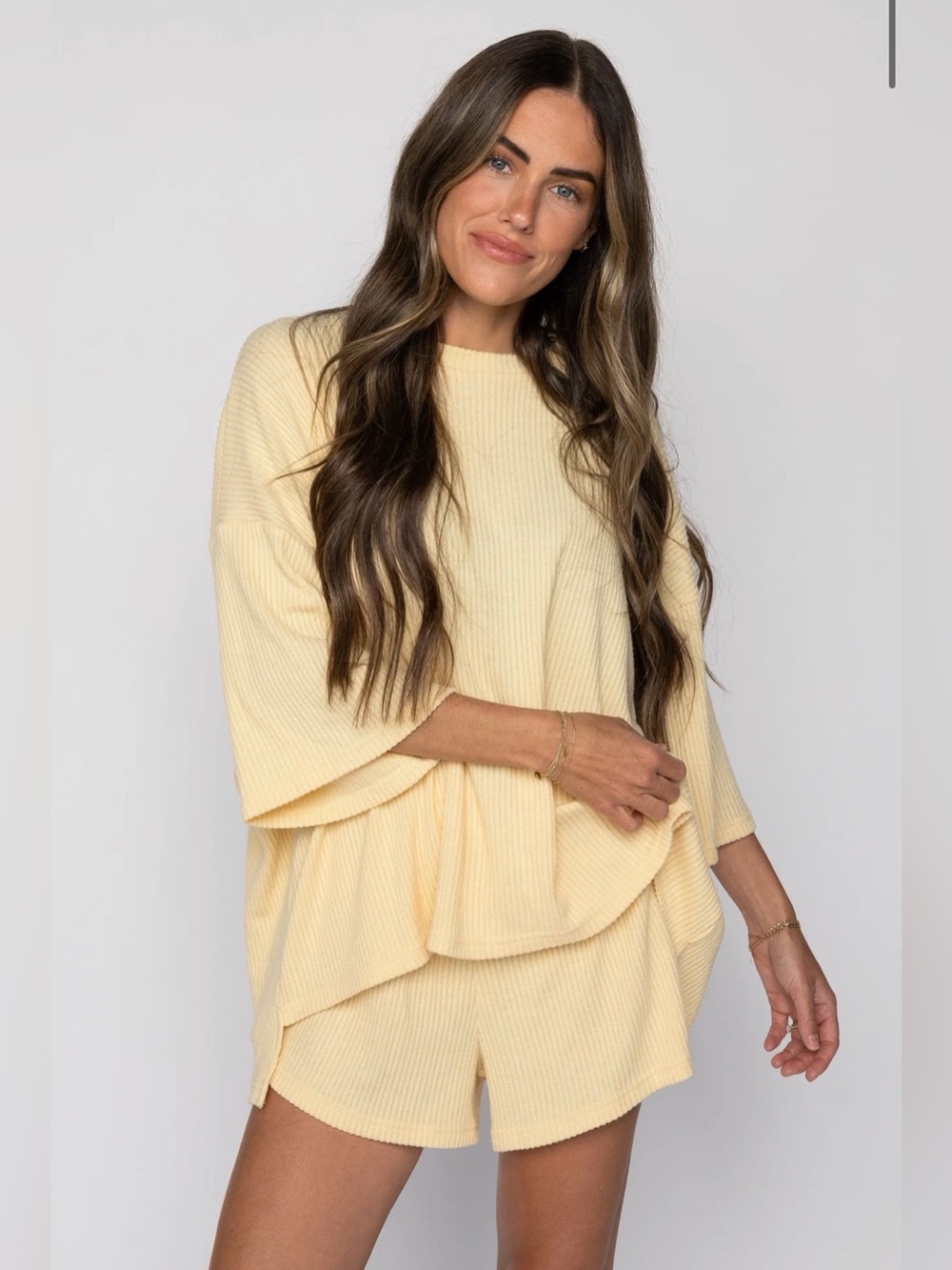 The Foxy Kind Honey Butter Yacht Club Set - Size Small
